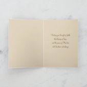 悔やみや弔慰クリスマスエピファニースリーキングスプリーズ シーズンカード (内部)