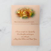 悔やみや弔慰クンフリカスタマイズ カード (内部)