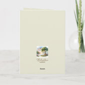 悔やみや弔慰グリーティングカード付き サンキューカード (裏面)