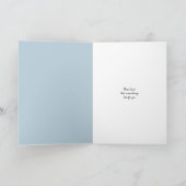 悔やみや弔慰グリーティングカード付き サンキューカード (内部)