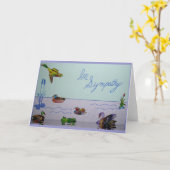 悔やみや弔慰コラージュ カード (黄色い花)