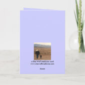 悔やみや弔慰サポート&心地よい- Ranch Dog Lover カード (裏面)