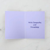 悔やみや弔慰サポート&心地よい- Ranch Dog Lover カード (内部)