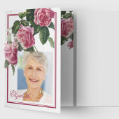 悔やみや弔慰サンキューカードピンクティーバラ カード