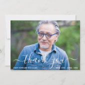 悔やみや弔慰サンキューカード写真 サンキューカード (正面)