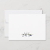 悔やみや弔慰サンキューカード サンキューカード (裏面)