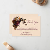 悔やみや弔慰サンキューカード ノートカード (正面/裏面インサイチュ)