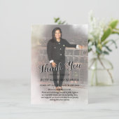 悔やみや弔慰サンキューカード 招待状 (スタンド正面)