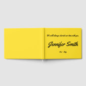 悔やみや弔慰シンプルの基本ゲストブック ゲストブック (全面)