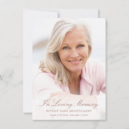 悔やみや弔慰シンプル金ゴールド台本写真葬儀 サンキューカード