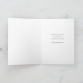 悔やみや弔慰スケッチーフローラ聖なる書物、 経典賛美ロード カード (内部)