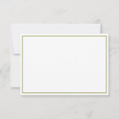 悔やみや弔慰ドッグウッドサンキューノーテカード ノートカード (裏面)