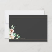 悔やみや弔慰バラサンキューカード サンキューカード (裏面)