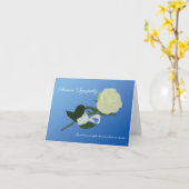 悔やみや弔慰バラ カード (黄色い花)