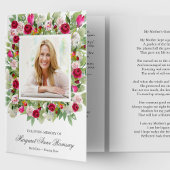 悔やみや弔慰ピンクフローラ葬儀サンキューカード