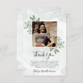 悔やみや弔慰フォトユーカリ葬儀サンキューカード サンキューカード (正面/裏面)