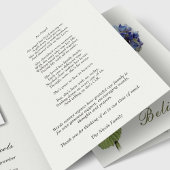 悔やみや弔慰ブルーアジサイ葬儀ありがとう