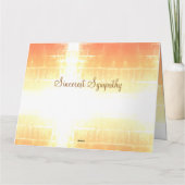 悔やみや弔慰メイ思い出があなたのハートを修復 カード (裏面)