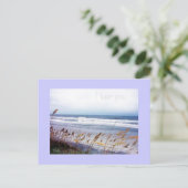 悔やみや弔慰メッセージ ポストカード (スタンド正面)