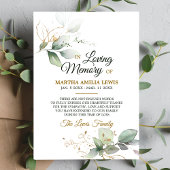 悔やみや弔慰メモリ緑の金ゴールドありがとう |写真 サンキューカード