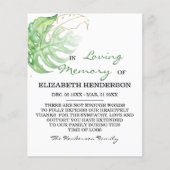 悔やみや弔慰メモリ/ありがとう。 (正面)