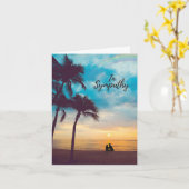 悔やみや弔慰レインボードッグペット悔やみや弔慰 カード (黄色い花)