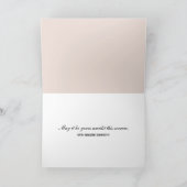 悔やみや弔慰レッドカヌオンオータムレイク カード (内部)