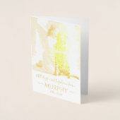 悔やみや弔慰レトリエバーエンジェルラブラドール喪失 箔カード (正面)