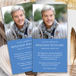 悔やみや弔慰ロス写真マリーン葬儀サンキューカード サンキューカード