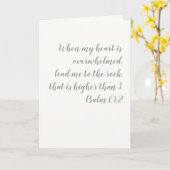 悔やみや弔慰付きクリスチャンカード カード (黄色い花)