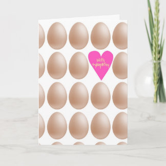 悔やみや弔慰付き：鶏肉の損失 カード