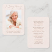 悔やみや弔慰写シンプル真赤面葬儀記念カード 名刺 (正面/裏面)