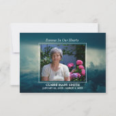 悔やみや弔慰天国サンキューメモリアル葬儀の写真 サンキューカード (裏面)