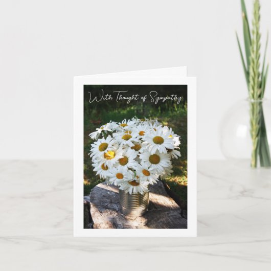 悔やみや弔慰折りカード カード (正面)