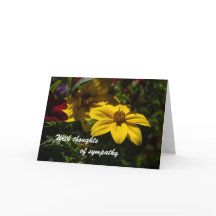 悔やみや弔慰折りグリーティングカード付き