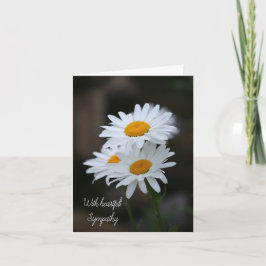 悔やみや弔慰折りグリーティングカード付き カード