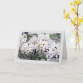 悔やみや弔慰折り畳みグリーティングカード カード (黄色い花)