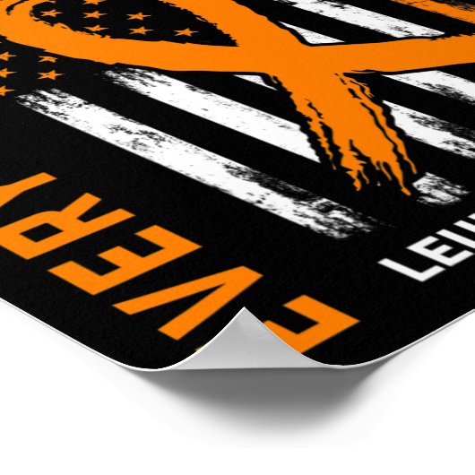 悔やみや弔慰欠失の娘白血病認識度アメリ ポスター (角)