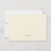 悔やみや弔慰確認カードクリームカラー カード (裏面)