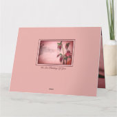 悔やみや弔慰花 カード (裏面)