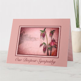 悔やみや弔慰花 カード