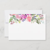 悔やみや弔慰葬儀サンキューカードフローラ サンキューカード (裏面)