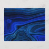 悔やみや弔慰葬儀サンキューフォトブルーマーブル (裏面)