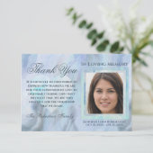 悔やみや弔慰葬儀写真ありがとうハート (スタンド正面)