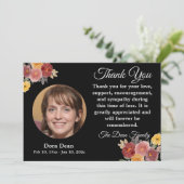 悔やみや弔慰葬儀追悼の水の色   サンキューカード (スタンド正面)