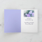 悔やみや弔慰蝶のように愛する蝶… カード (内部)