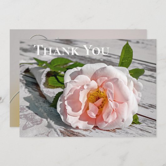 悔やみや弔慰記念サービスサンキューカード サンキューカード (正面/裏面)