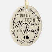 悔やみや弔慰記念愛の記憶のフォトセラミック  セラミックオーナメント (右)