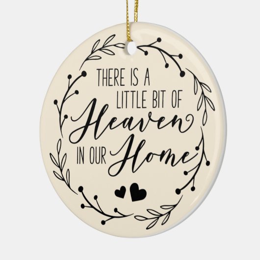 悔やみや弔慰記念愛の記憶のフォトセラミック  セラミックオーナメント (左)