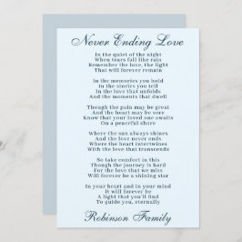 悔やみや弔慰詩 カード